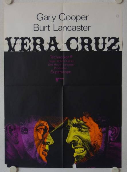Vera Cruz re-release german movie poster